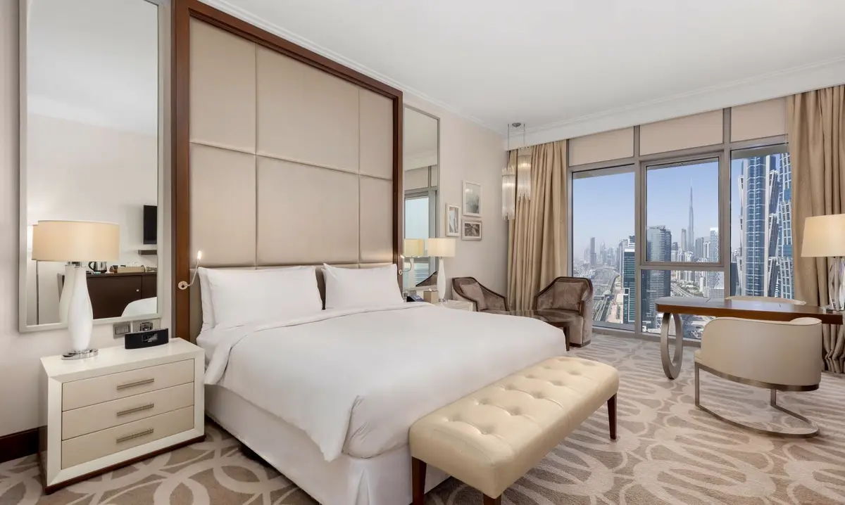 King Deluxe Room with Burj Khalifa View