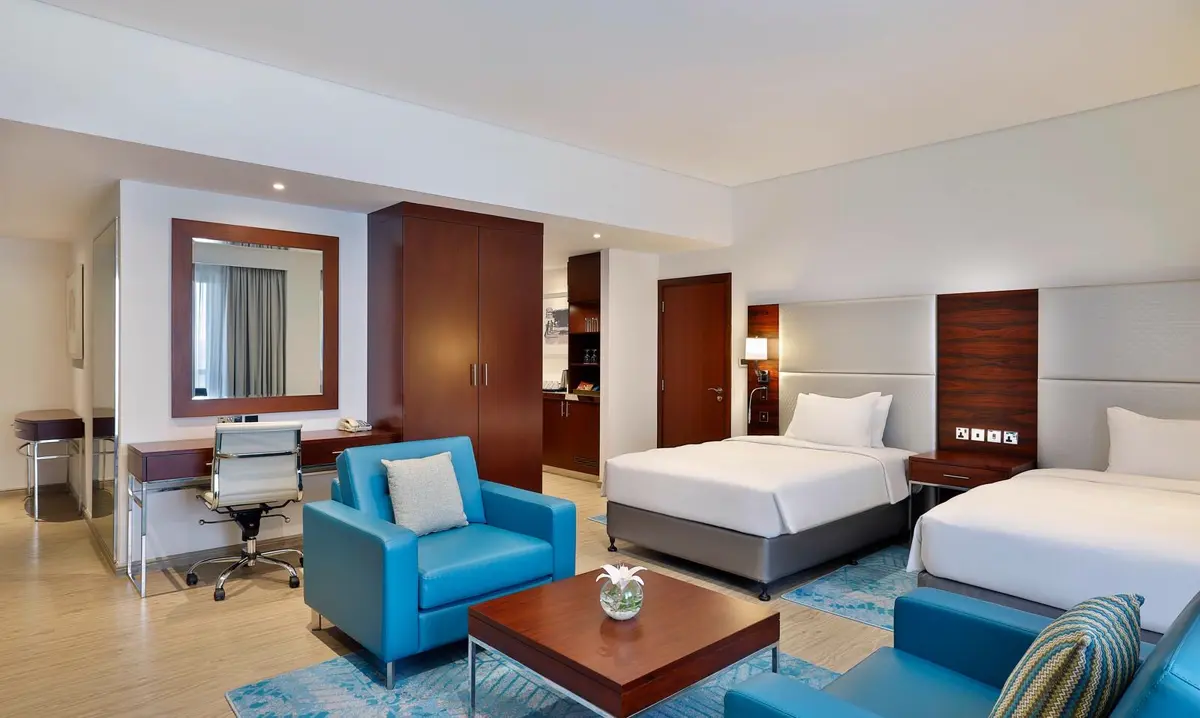 Twin Guest Room with Balcony
