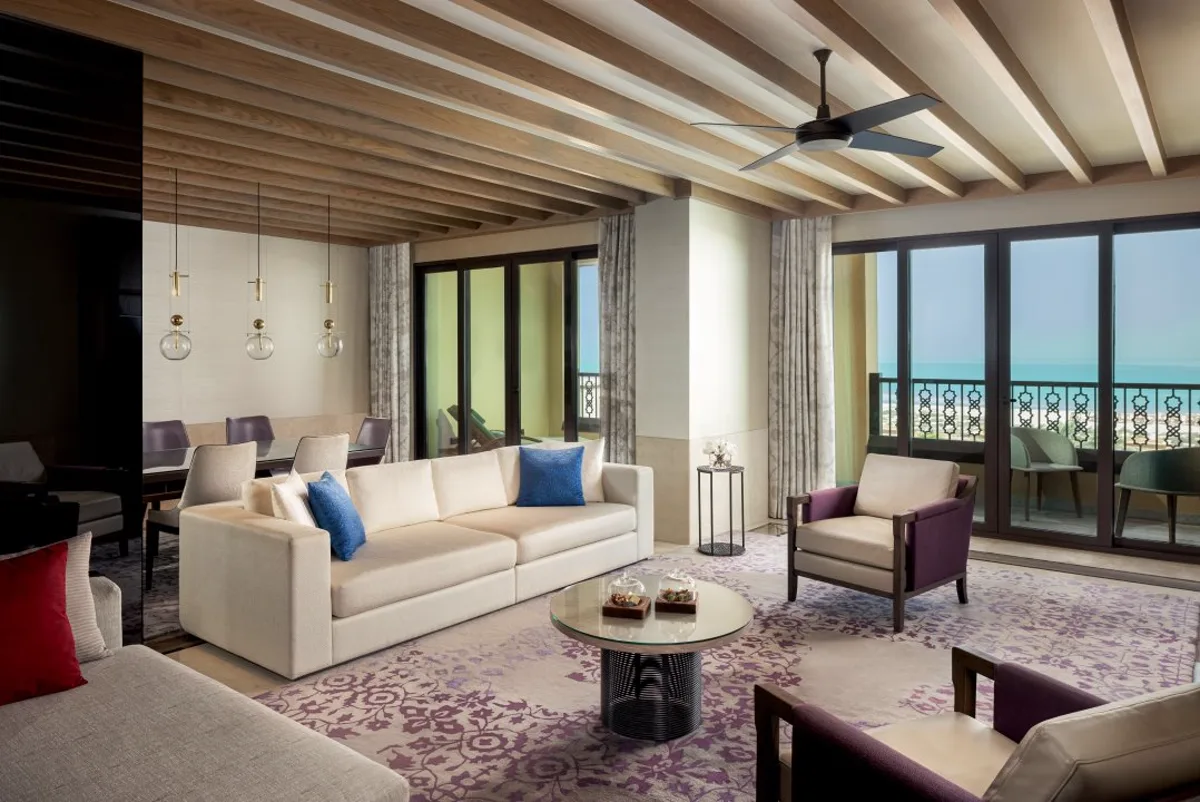 Spacious Sea View Two Bedroom Saadiyat Suite